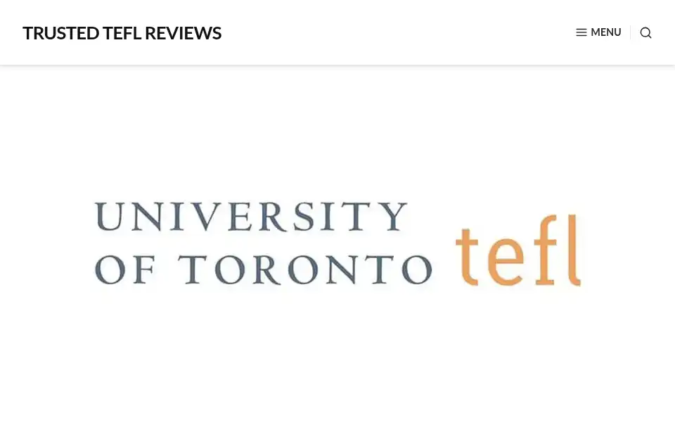 Screenshot of trustedteflreviews.com