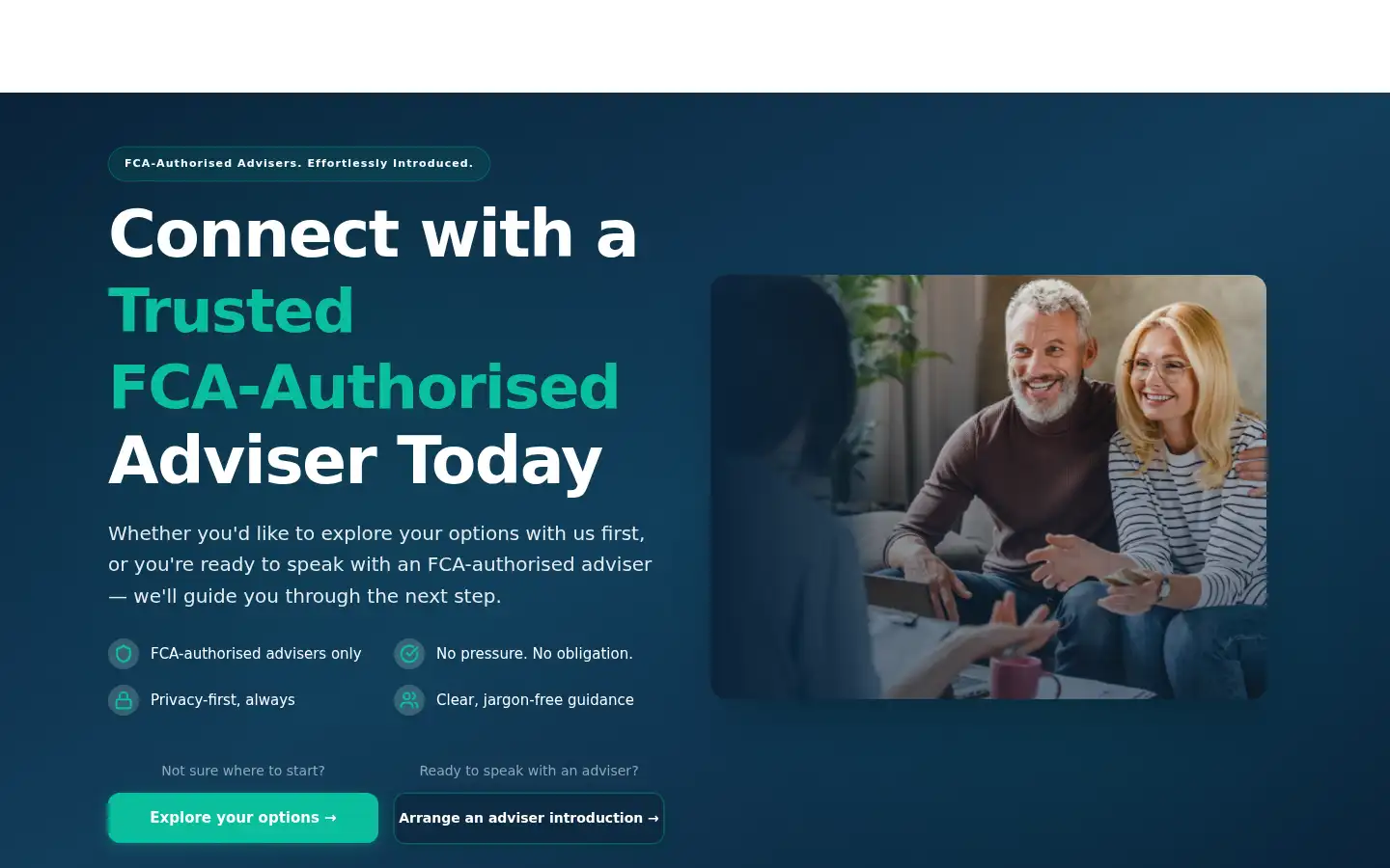 Screenshot of trustevo.co.uk