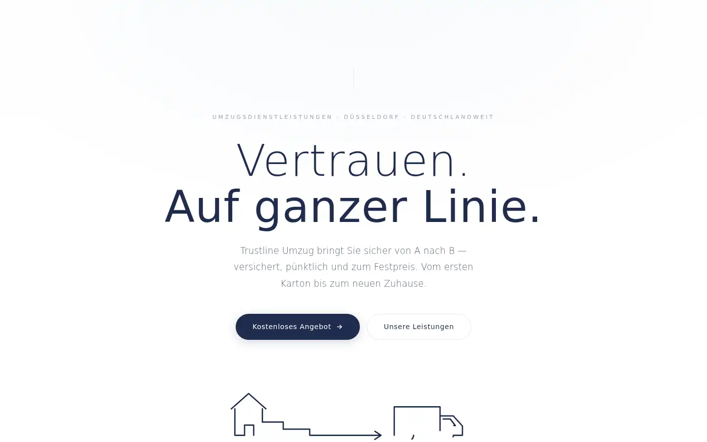 Screenshot of trustlineumzug.de