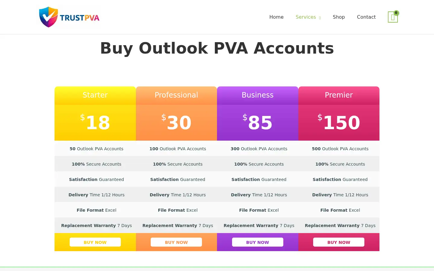 Screenshot of trustpva.com
