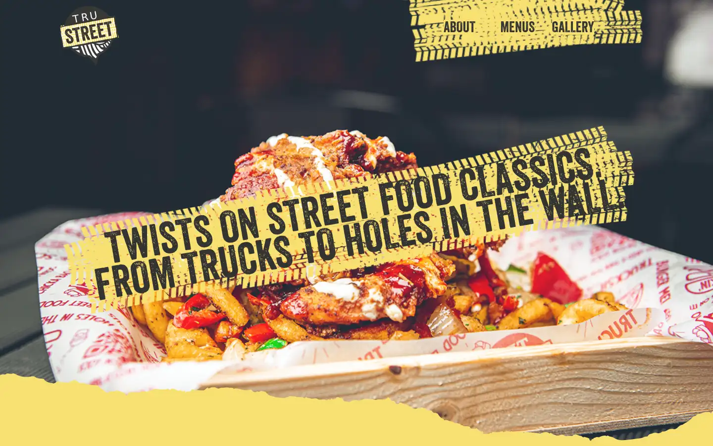 Screenshot of trustreetfood.co.uk