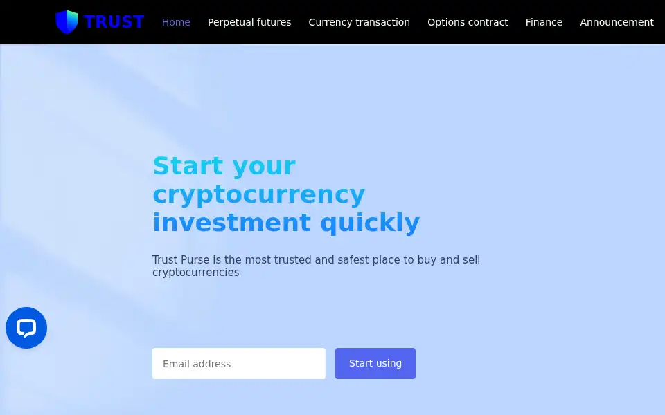 Screenshot of trustweb3.vip