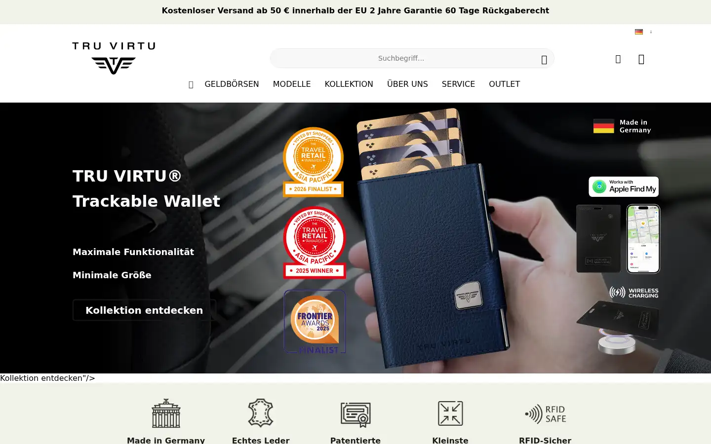 Screenshot of truvirtu.com