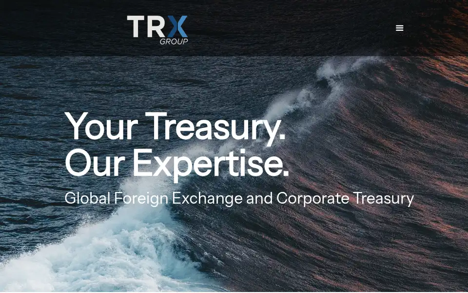 Screenshot of trx-group.com