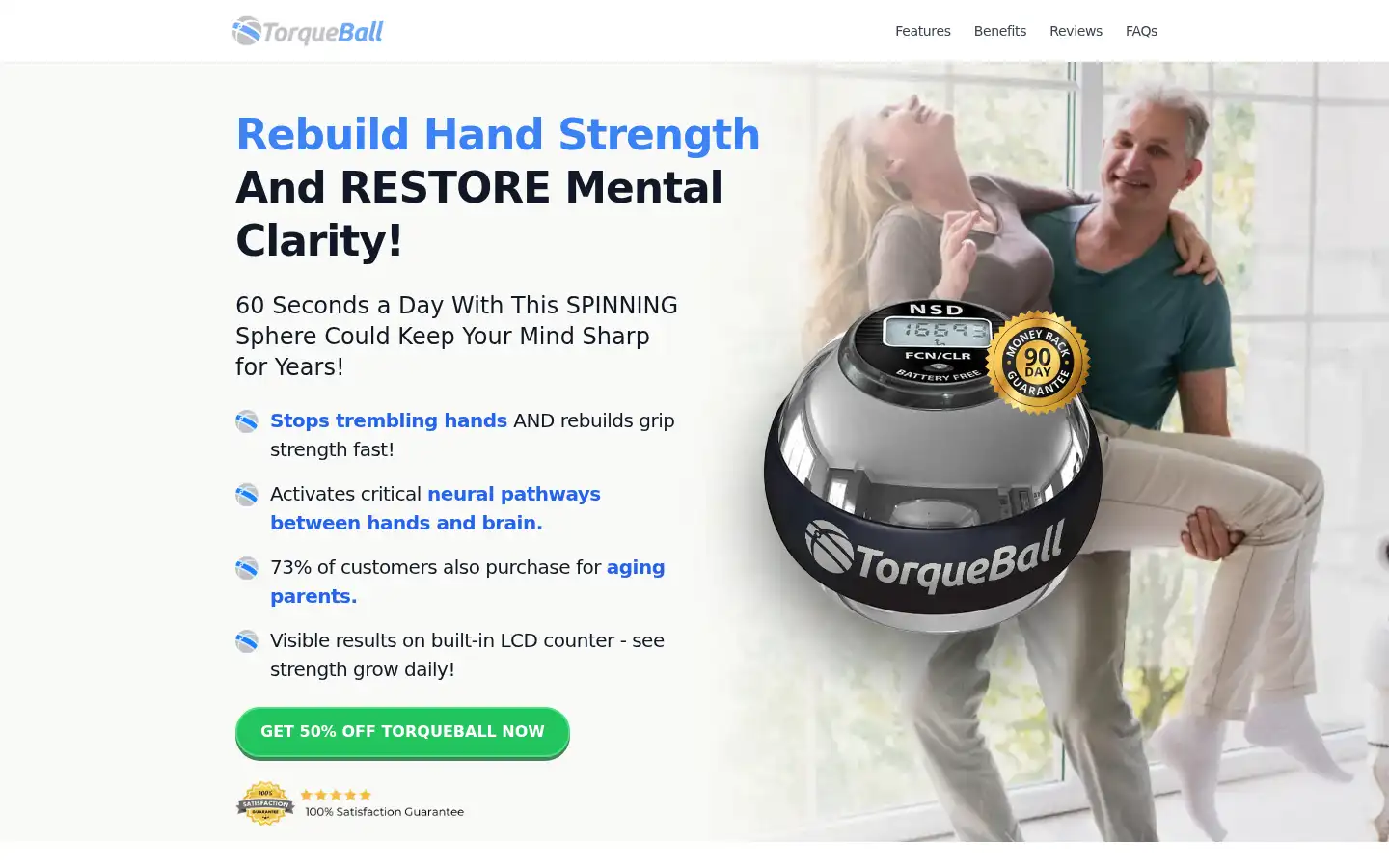 Screenshot of try.torqueball.com