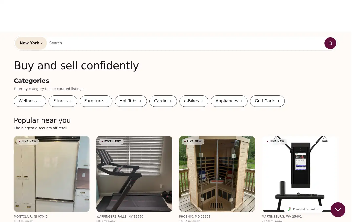 Screenshot of trycommonplace.com