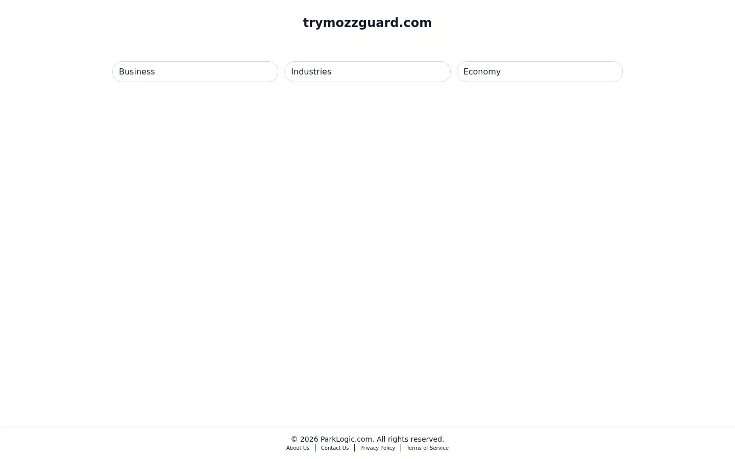 Screenshot of trymozzguard.com