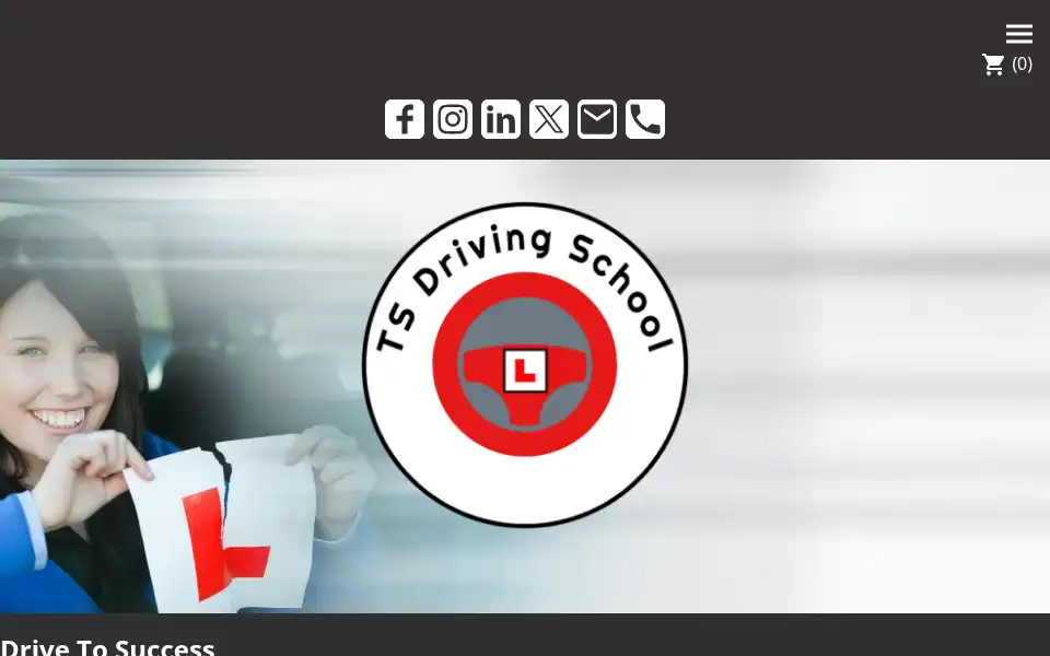 Screenshot of ts-drivingschool.co.uk