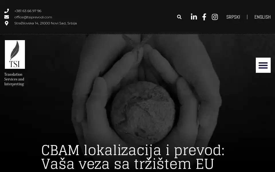 Screenshot of tsiprevodi.com