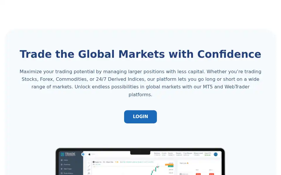 Screenshot of tsmarketsplatform.com