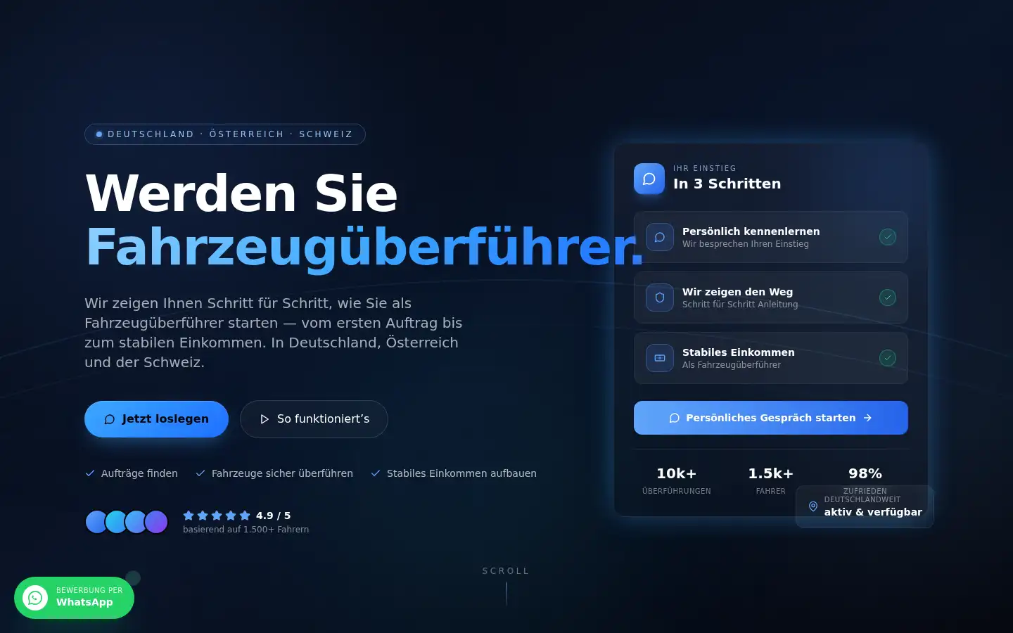 Screenshot of tsupartners.de