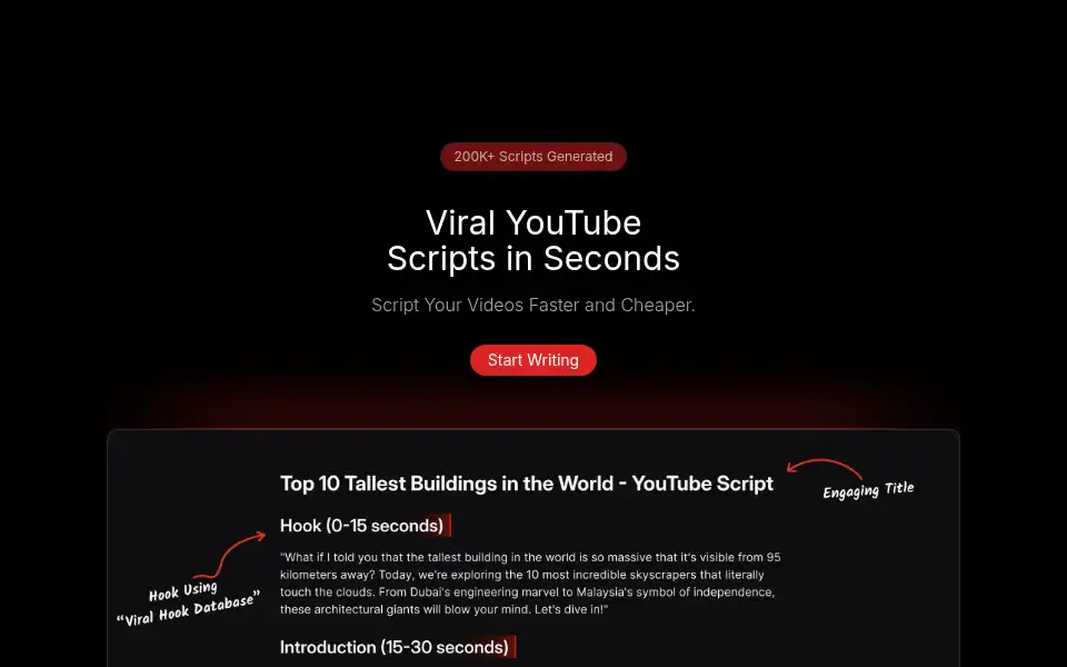 Screenshot of tubemagic.com