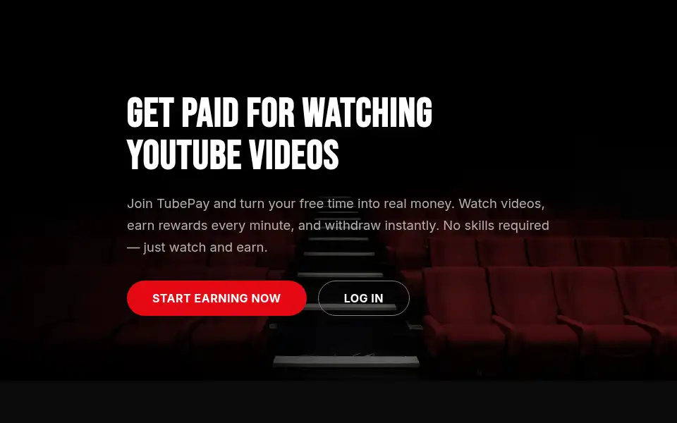 Screenshot of tubepay.net