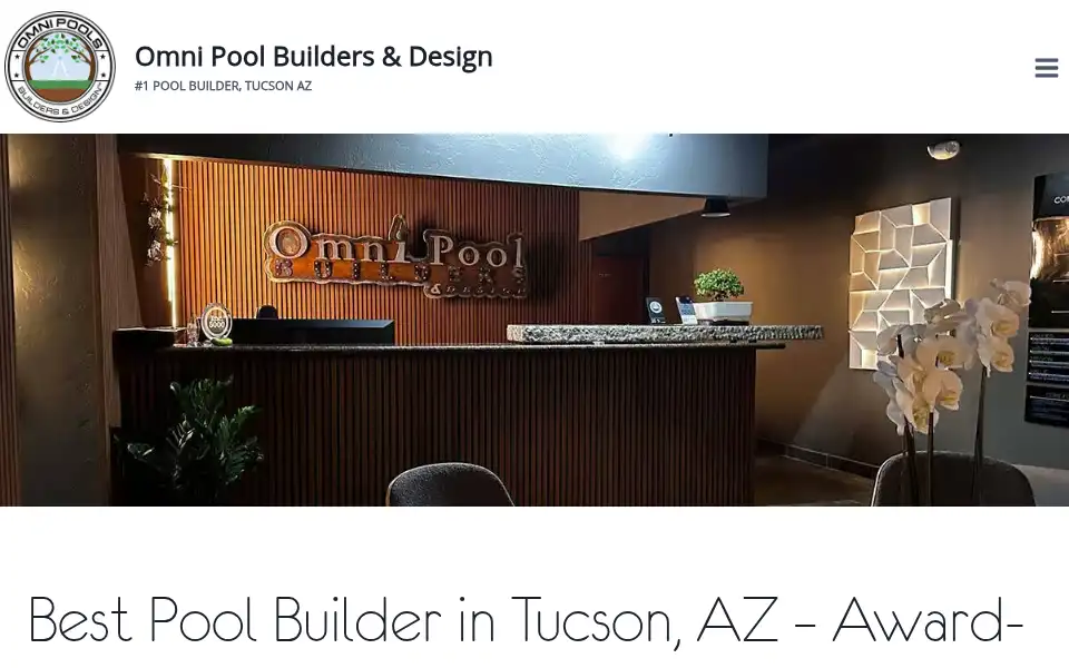 Screenshot of tucsonpoolbuilders.com