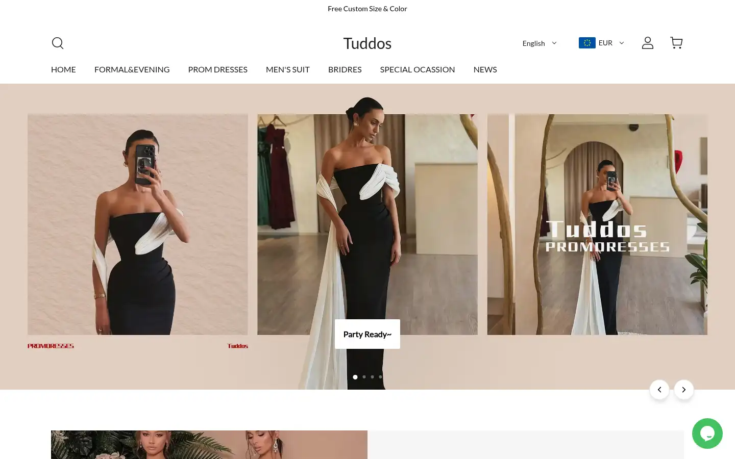 Screenshot of tuddos.com