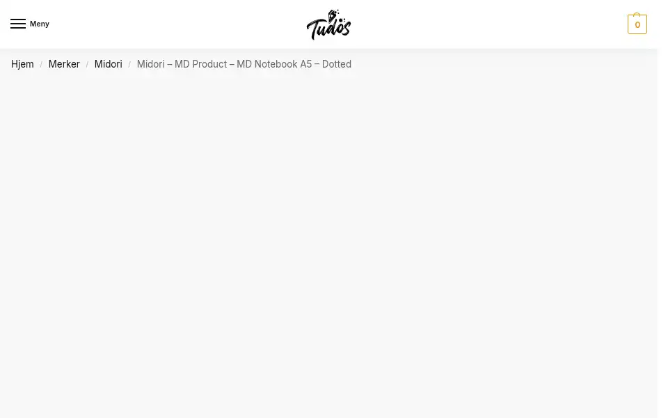 Screenshot of tudos.no