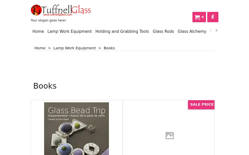 Screenshot of tuffnellglass.com