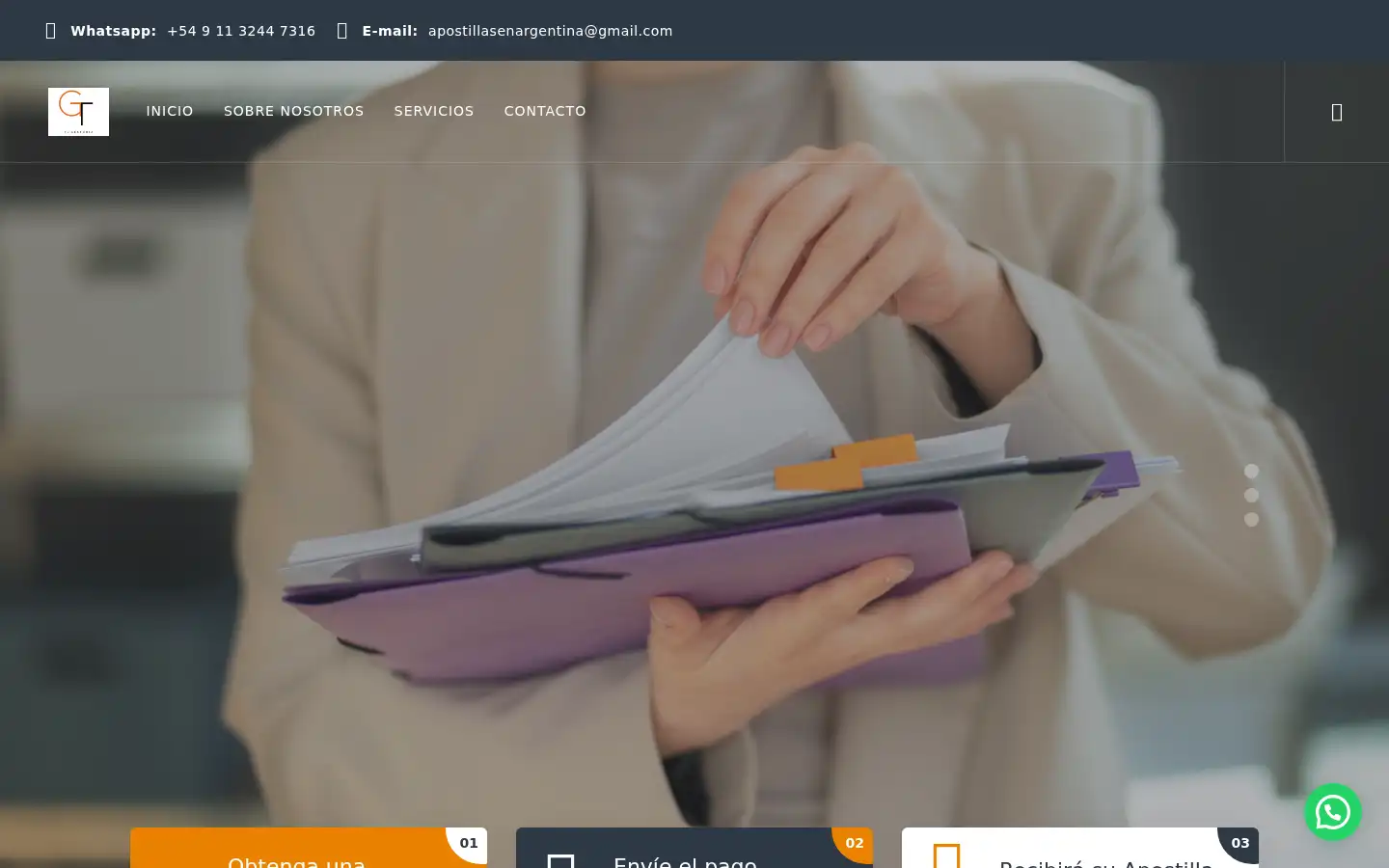 Screenshot of tugestoriaonline.com.ar