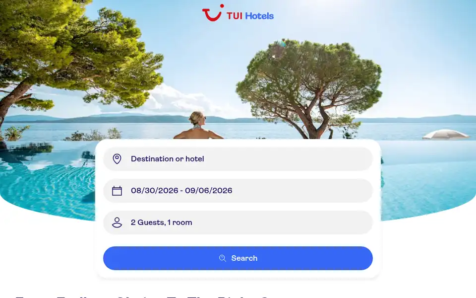 Screenshot of tuiamello.com