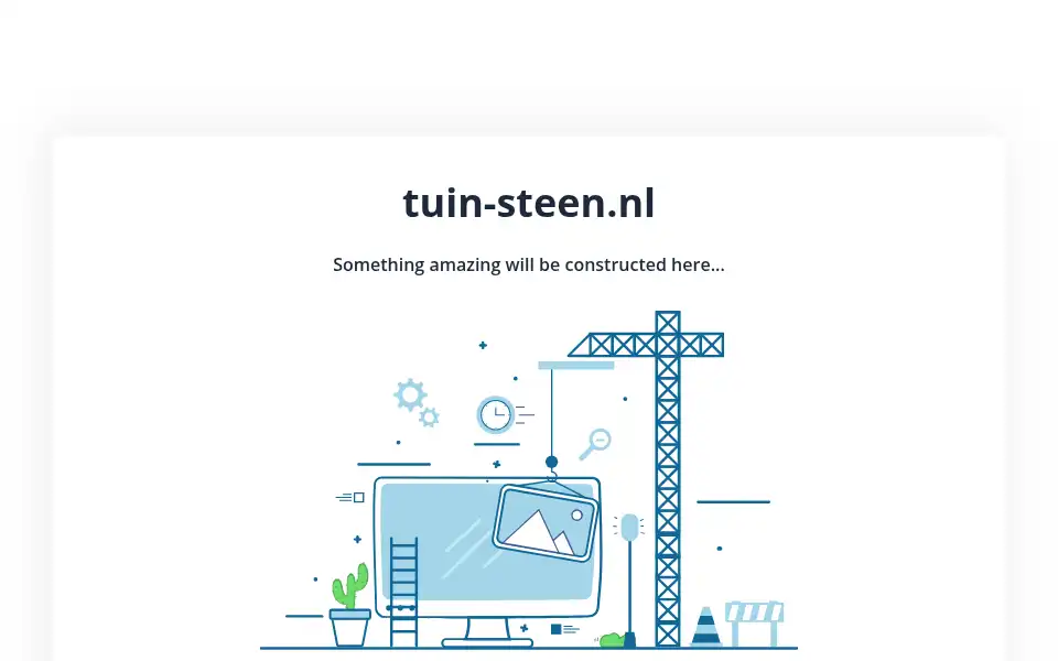 Screenshot of tuin-steen.nl