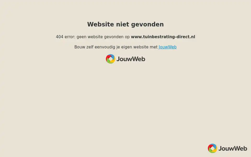 Screenshot of tuinbestrating-direct.nl