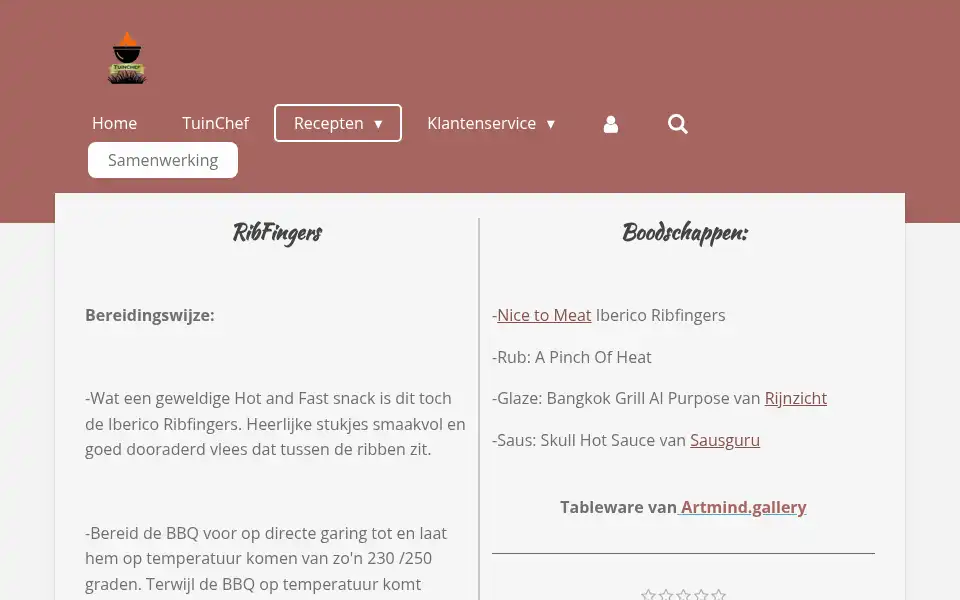Screenshot of tuinchef.com
