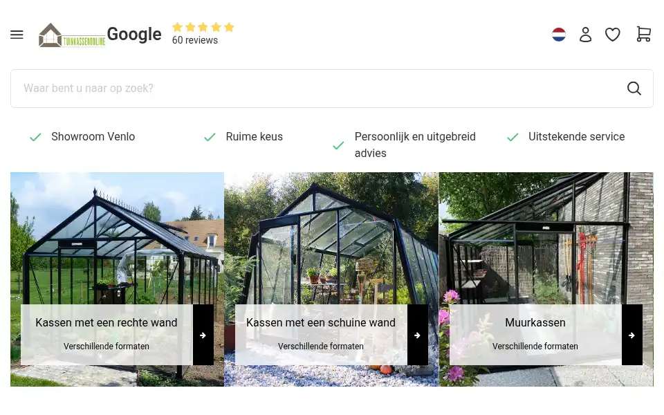 Screenshot of tuinkassenonline.nl