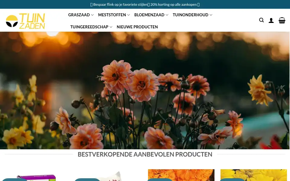Screenshot of tuinmestshop.com