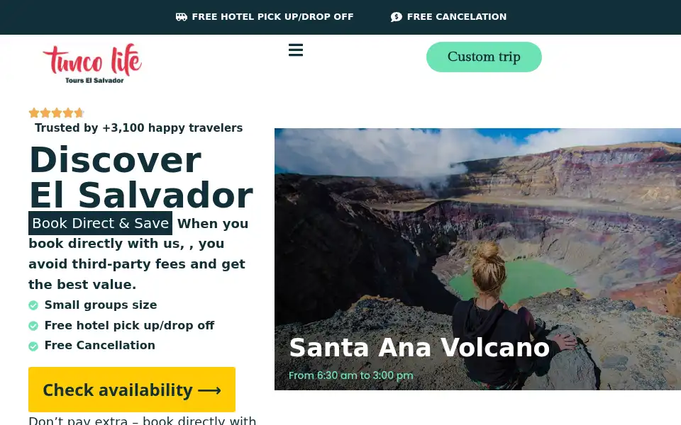 Screenshot of tuncolife.com