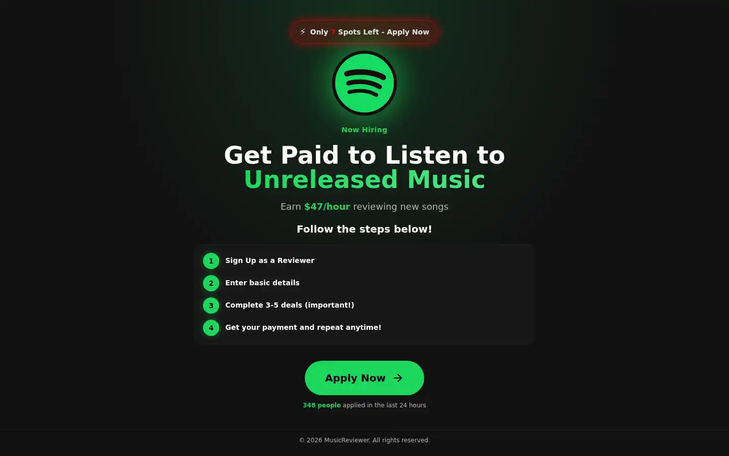 Screenshot of tunesrewards.com