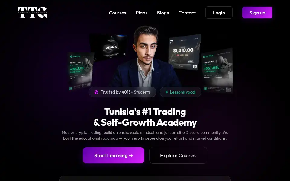 Screenshot of tunisiantopgs.online