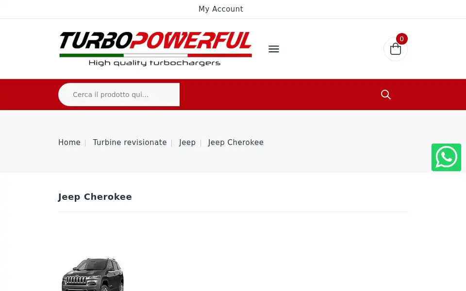 Screenshot of turbopowerful.com