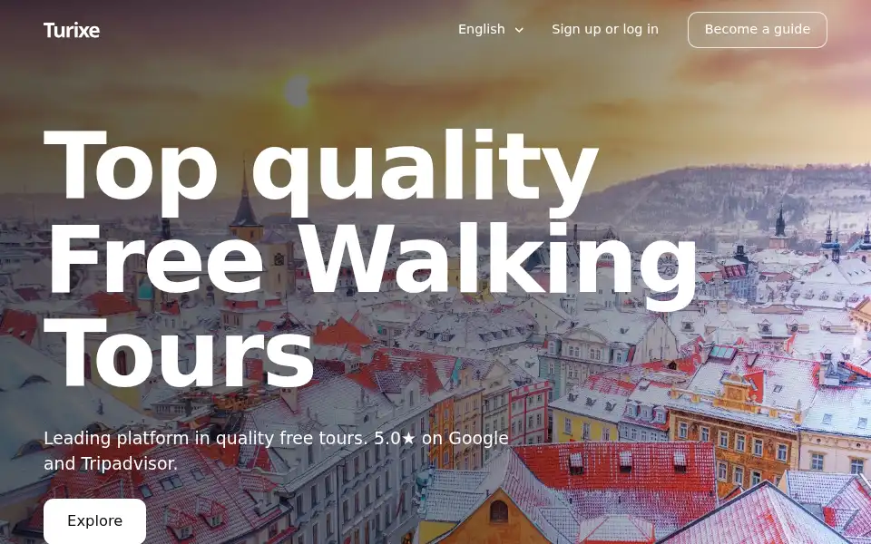 Screenshot of turixe.com