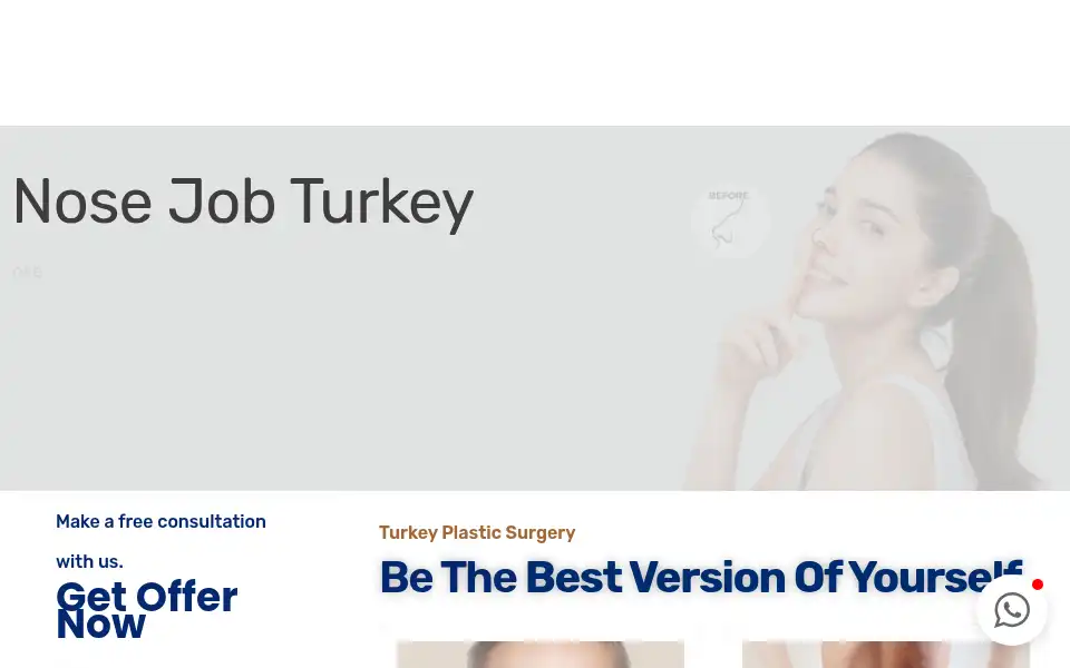 Screenshot of turkeyrhinoplasty.net