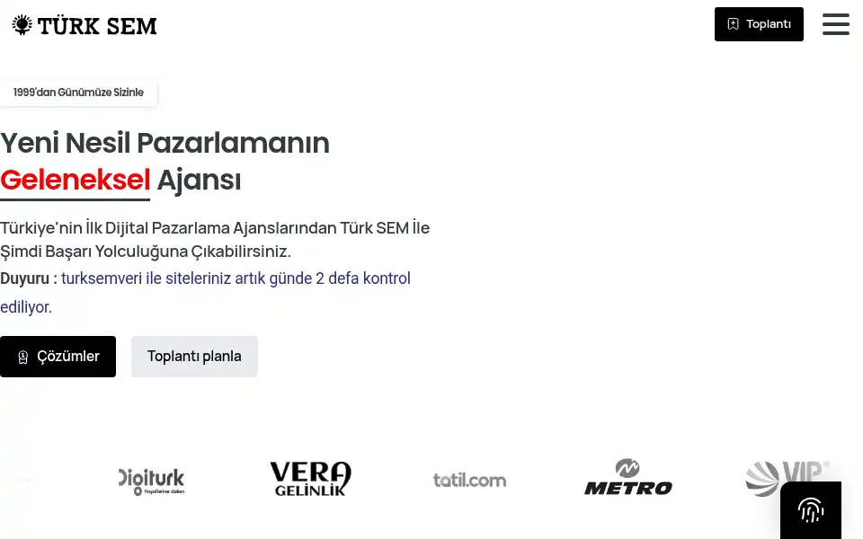 Screenshot of turksem.com