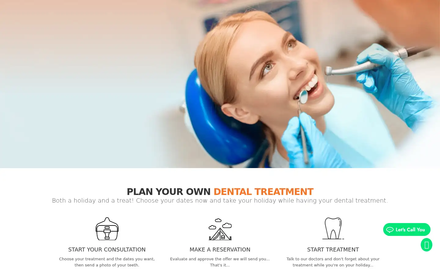 Screenshot of turuncudental.com