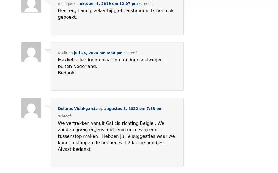Screenshot of tussenstop.com