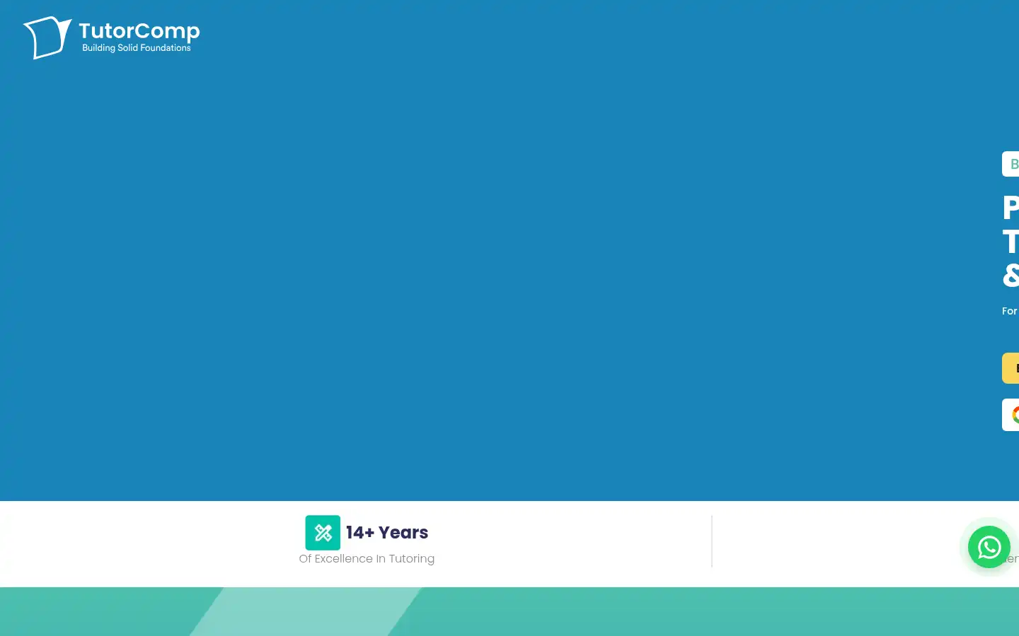 Screenshot of tutorcomp.com