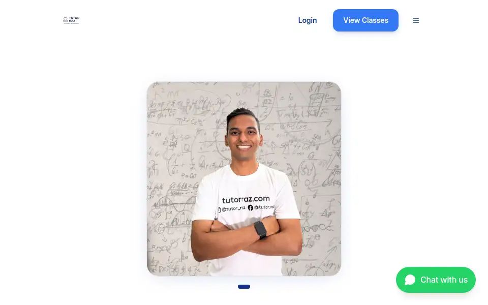 Screenshot of tutorraz.com