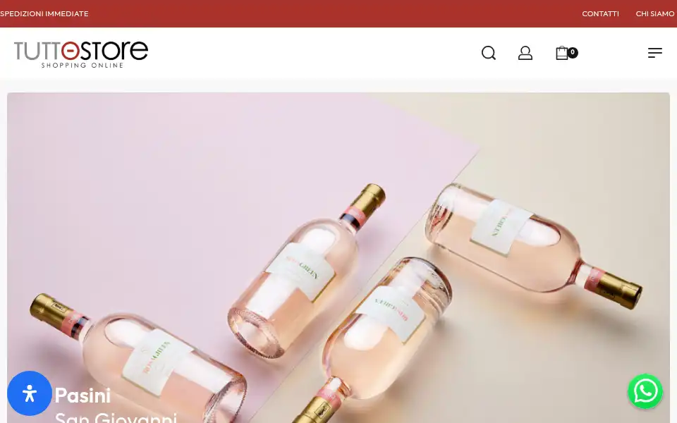 Screenshot of tuttostore.com