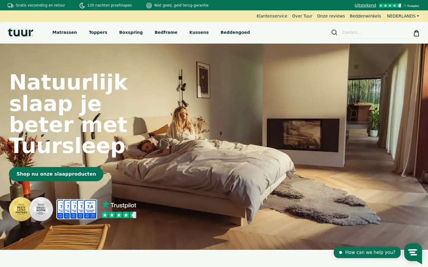 Screenshot of tuur.shop