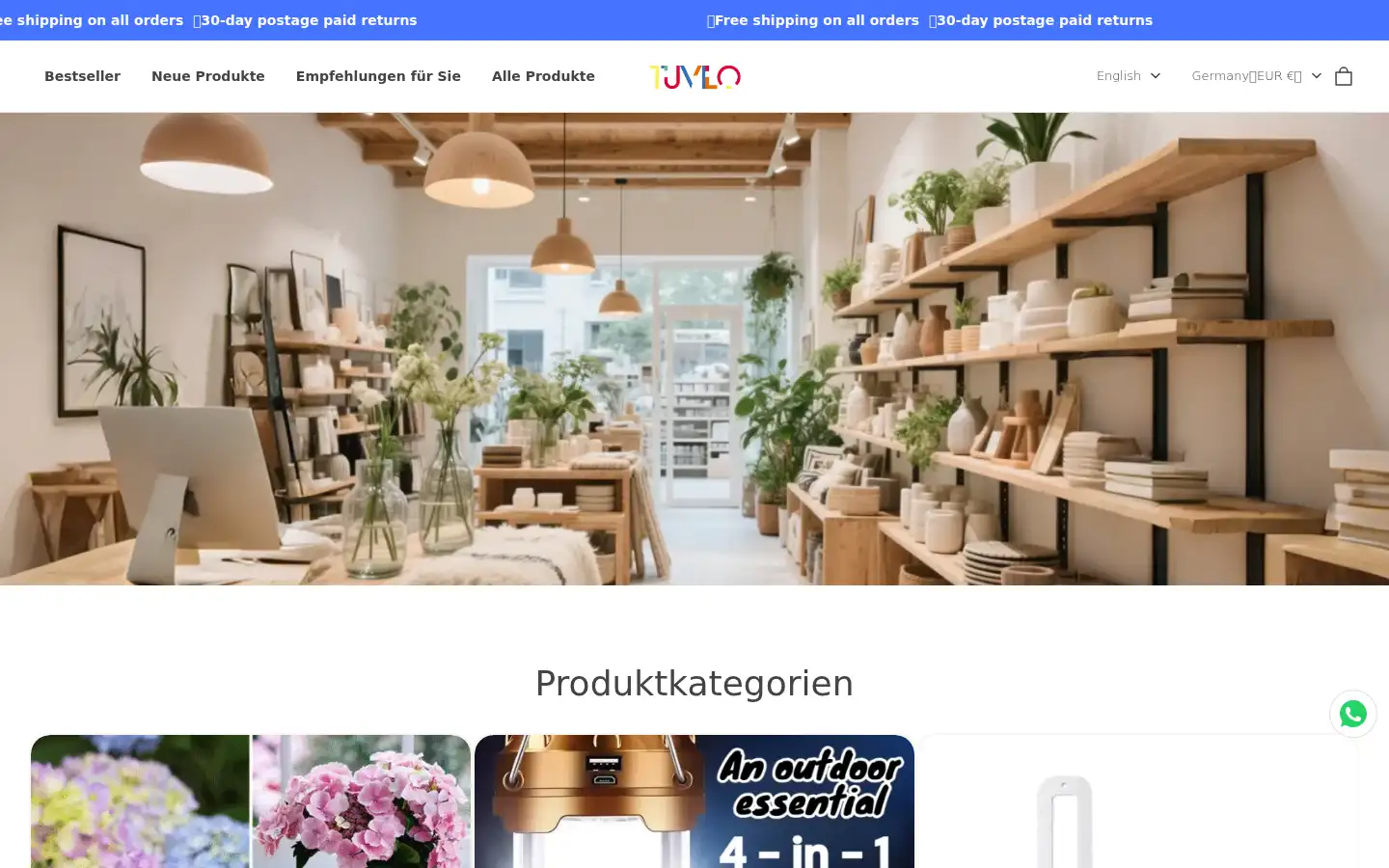 Screenshot of tuvilo.com