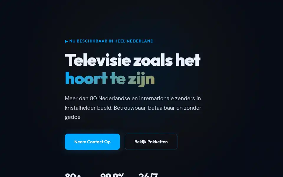 Screenshot of tv-nederland.com