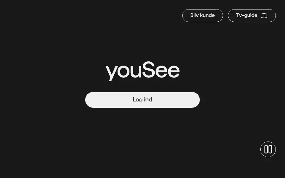Screenshot of tv.yousee.dk