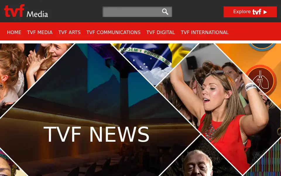Screenshot of tvf.co.uk
