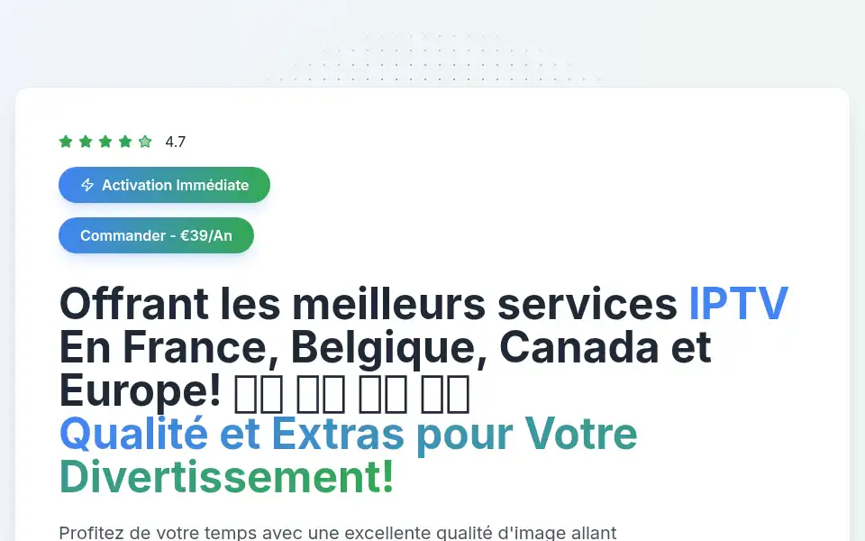 Screenshot of tvlux.fr