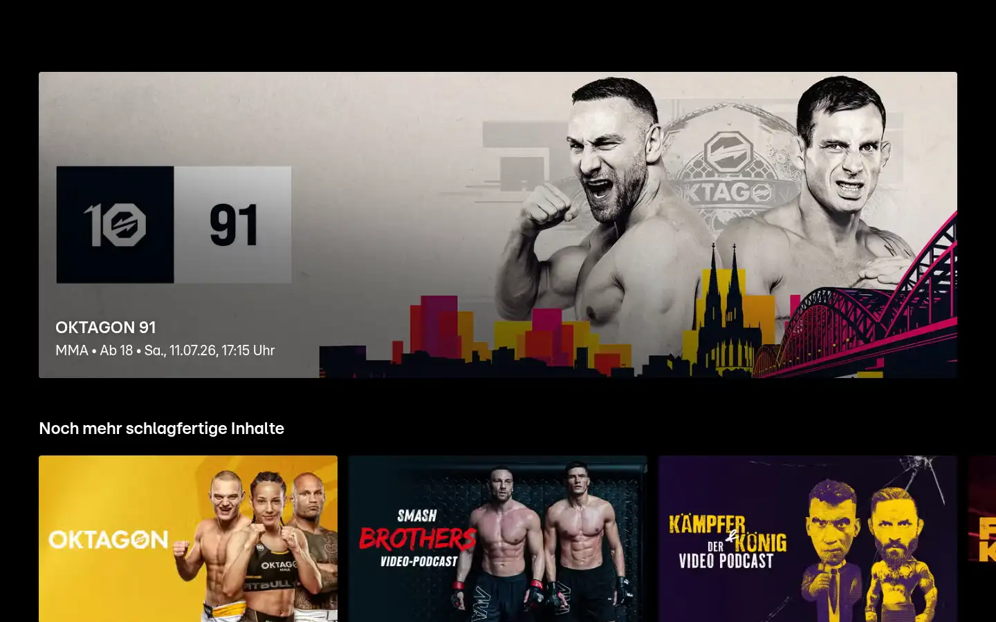 Screenshot of tvnow.de