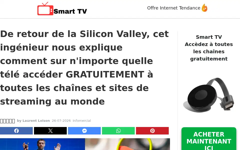 Screenshot of tvsmartsticks.com