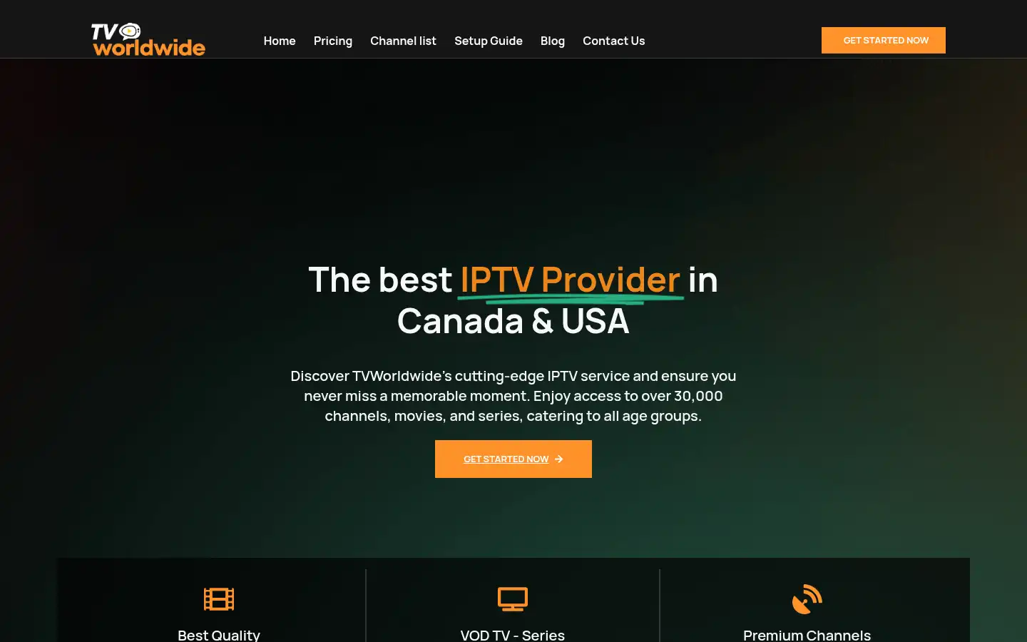 Screenshot of tvworldwide.shop