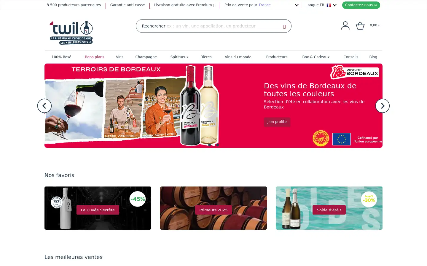 Screenshot of twil.fr